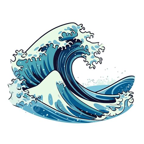 Wave clipart images in SVG, PNG, GIF .